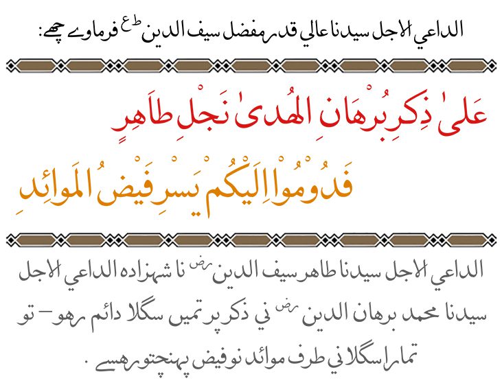 Aqwaal Mubarakah December 2015